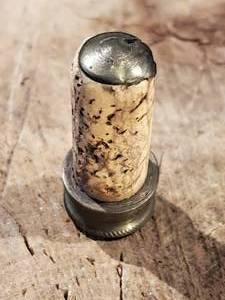lot 213 image: Very Nice Civil War Era Wooden Tompion for a Enfield Rifle Barrel