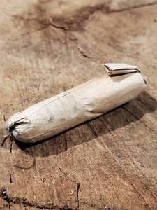lot 142 image: Civil War Original Non-Excavated Paper Cartridge for a .54 Caliber Mississippi Rifle