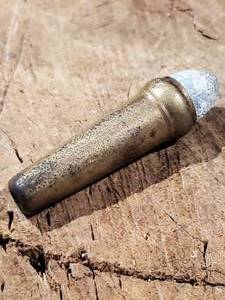 lot 145 image: Civil War Original Non-Excavated Burnside Pattern Ice Cream Cone Carbine Cartridge