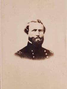 lot 218 image: Civil War CDV Image of General George Thomas The Rock of Chickamauga