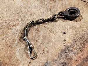 lot 221 image: Original Civil War Enfield Rifle Nipple Protector