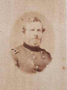 lot 272 image: Original CDV Image of General George H Thomas The Rock of Chickamauga
