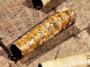 lot 354 image: (5) Original Civil War Projectile Timed Fuses