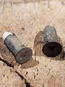 lot 371 image: Civil War Original .50 Caliber Maynard Carbine Cartridges