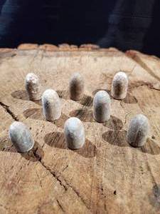 lot 374 image: Original Civil War (8) Enfield Pritchett Bullets