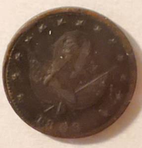 lot 378 image: Original Civil War 1863 Token