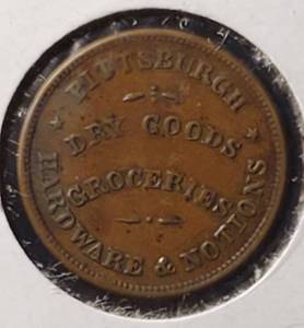 lot 381 image: Original Civil War Token