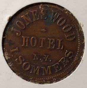 lot 383 image: Original Civil War 1863 Token