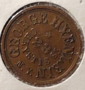 lot 388 image: Original Civil War Token