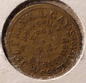 lot 391 image: Original Civil War 1863 Token