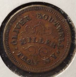 lot 393 image: Original Civil War Token