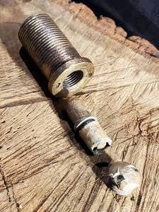 lot 431 image: Civil War Complete Paper Time Fuse Adapter For Heavy Parrott Shells