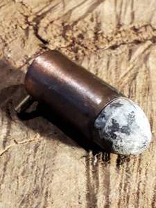 lot 421 image: Original Civil War Era Eley 12mm Pinfire Pattern Cartridge