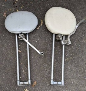 lot 124 image: (2) Collapsible Fishing Stools