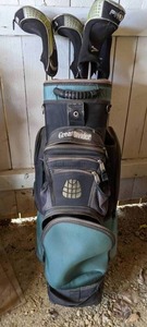 lot 138 image: Great Divide Golf Bag with Ping Clubs and Covers