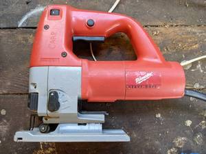 lot 61 image: Milwaukee Top Handle Orbital Jig Saw