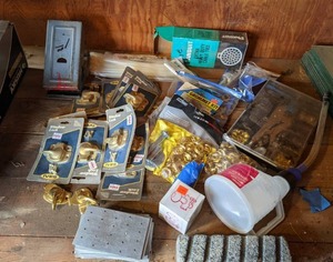 lot 39 image: Grommets, Window Locks, Cable Ties, etc.