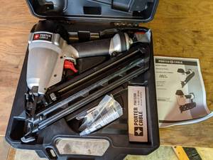 lot 47 image: Porter Cable Finish Nailer with Case