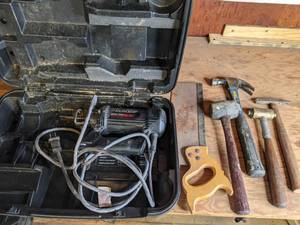 lot 54 image: RotoZip Spiral Saw & Hand Tools