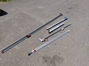 lot 195 image: Lot of (5) Large Clamps Pittsburgh and Others
