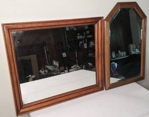 lot 349 image: (2) Beautiful Mirrors See Pictures