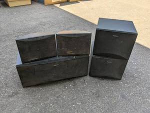 lot 171 image: Set of (5) Sony Speakers