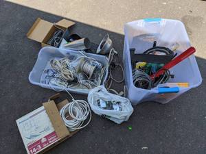 lot 172 image: Lot of Misc. Supplies - Electrical and Lighting
