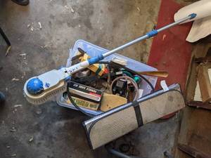 lot 178 image: Bin of Misc. Items for the Treasure Hunter