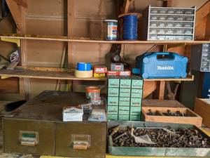 lot 398 image: Multiple Drawer Parts Organizer, 2 Drawer Organizer, Tool Parts and Accessories