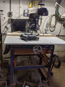 lot 3 image: Craftsman 10 in. Radial Arm Saw