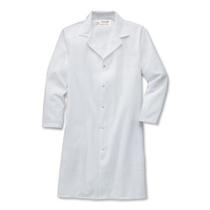 lot 20 image: Open Box 18 White G&K Lab Coat Size XL All New in Box