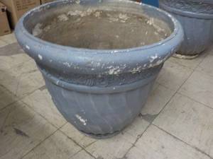 lot 3 image: Large Outdoor Pot with Drain Hole 2...