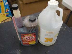 lot 77 image: Sta-Bil and Ammonia...