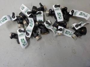 lot 128 image: 10 Metal Y Shut Off...