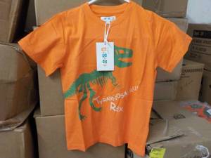 lot 146 image: 8 Pair size 3 Tyrannosaurus Orange ...