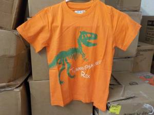 lot 147 image: 10 Pair size 4 Tyrannosaurus Orange...