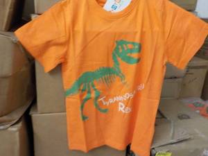 lot 148 image: 8 Pair size 5 Tyrannosaurus Orange ...