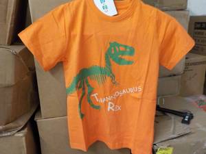 lot 152 image: 10 Pair size 8 Tyrannosaurus Orange...