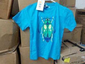 lot 159 image: 10 size 8 Coyote and Co Blue T-shir...