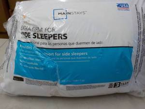 lot 218 image: Mainstays Extra Firm For Side Sleep...