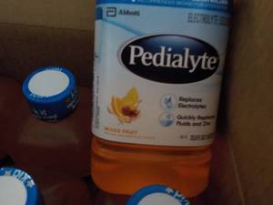 lot 273 image: Case of 8 Bottle Pedialyte Mixed Fr...