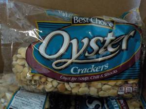 lot 279 image: 2 Cases Best Choice Oyster Crackers...