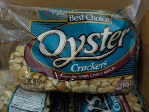 lot 280 image: 2 Cases Best Choice Oyster Crackers...