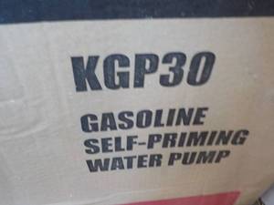 lot 286 image: KGP30 Gasoline Self Priming Water P...