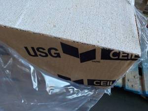 lot 288 image: USG 2 ft x 4 ft Ceiling Tiles 6 pe...