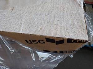 lot 290 image: USG 2 ft x 4 ft Ceiling Tiles 6 pe...