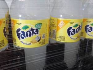 lot 296 image: Case of 8 - 2 Liter Bottles Fanta P...