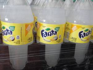 lot 297 image: Case of 8 - 2 Liter Bottles Fanta P...