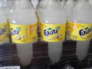 lot 299 image: Case of 8 - 2 Liter Bottles Fanta P...