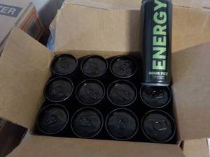 lot 308 image: 2 Cases 12 Cans each Energy Sour Fi...